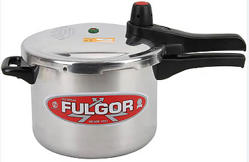 Panela de pressão de alumínio